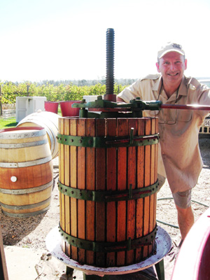 Paul Smith at the press after the Grenache pick