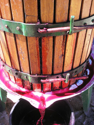 The wine press
