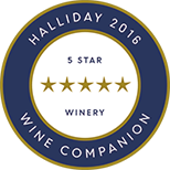 Halliday 2016 Wine Companion - Cradle of Hills awarded Five Star Winery