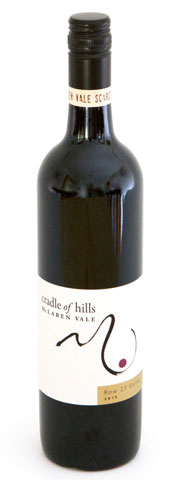 Bottle of 2012 ROW 23 McLaren Vale Scarce Earth Shiraz